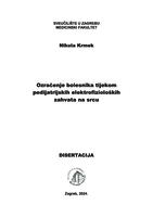 Ozračenje bolesnika tijekom pedijatrijskih elektrofizioloških zahvata na srcu