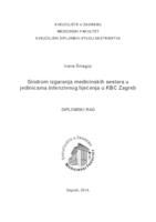 Sindrom izgaranja medicinskih sestara u jedinicama intenzivnog liječenja u KBC Zagreb