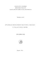 Spoznaje medicinskih sestara u bolnici o palijativnoj skrbi