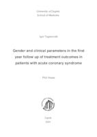 Gender and clinical parameters in the first year follow up of treatment outcomes in patients with acute coronary syndrome