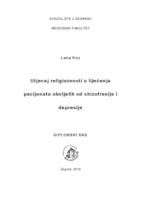 Utjecaj religioznosti u liječenju pacijenata oboljelih od shizofrenije i depresije