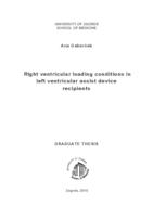 Right venticular loading conditions in left ventricular assist device recipients