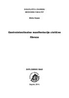 Gastrointestinalne manifestacije cistične fibroze