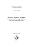 Dinamika redukcije volumena makroprolaktinoma primjenom dopaminergičkih agonista