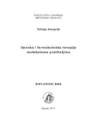 Genska i farmakološka terapija molekulama pratiteljima