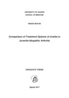 Comparison of treatment options of uveitis in juvenile idiopathic arthritis