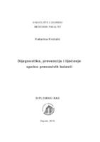 Dijagnostika, prevencija i liječenje spolno prenosivih bolesti