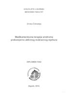 Medikamentozna terapija sindroma prekomjerno aktivnog mokraćnog mjehura