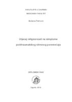 Utjecaj religioznosti na simptome posttraumatskog stresnog poremećaja