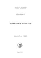 Acute aortic dissection