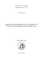 Magnetska rezonancija u dijagnostici bolesti intrakranijskih krvnih žila