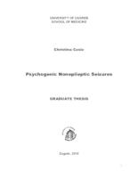 Psychogenic nonepileptic seizures