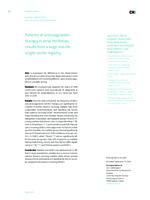 Patterns of anticoagulation therapy in atrial fibrillation: results from a large real-life single-center registry