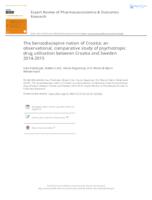 The benzodiazepine nation of Croatia: an observational, comparative study of psychotropic drug utilization between Croatia and Sweden 2014–2015