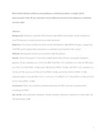 Red cell distribution width in acute pulmonary embolism patients: A simple aid for improvement of the 30-day mortality risk stratification based on the pulmonary embolism severity index