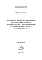 Povezanost depresivnih simptoma i emocionalnoga distresa s glukoregulacijom, samozbrinjavanjem i kvalitetom života u osoba sa šećernom bolešću