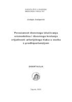 Povezanost dnevnoga izlučivanja uromodulina i dnevnoga kretanja vrijednosti arterijskoga tlaka u osoba s predhipertenzijom