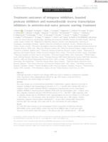 Treatment outcomes of integrase inhibitors, boosted protease inhibitors and nonnucleoside reverse transcriptase inhibitors in antiretroviral‐naïve persons starting treatment