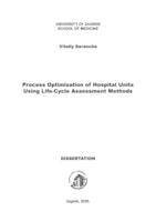 Process optimization of hospital units using life-cycle assessment methods