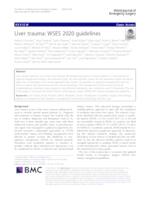 Liver trauma: WSES 2020 guidelines