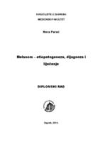 Melanom - etiopatogeneza, dijagnostika i liječenje