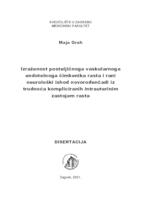 Izraženost posteljičnoga vaskularnoga endotelnoga čimbenika rasta i rani neurološki ishod novorođenčadi iz trudnoća kompliciranih intrauterinim zastojem rasta