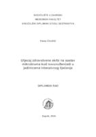 Utjecaj zdravstvene skrbi na sastav mikrobioma kod novorođenčadi u jedinicama intenzivnog liječenja