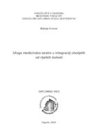 Uloga medicinskih sestara u integraciji oboljelih od rijetkih bolesti