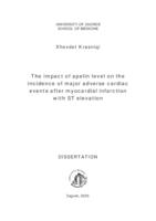 The impact of apelin level on the incidence of major adverse cardiac events after myocardial infarction with ST elevation