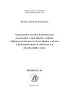 Usporedba učinka balansirane anestezije i anestezije vođene ciljanom koncentracijom lijeka u djece s hidronefrozom s obzirom na oksidacijski stres