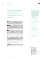 Clinical and pathohistological characteristics of Alport spectrum disorder caused by COL4A4 mutation c.193-2A>C: a case series