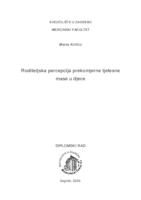 Roditeljska percepcija prekomjerne tjelesne mase u djece