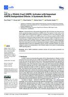 AICAr, a Widely Used AMPK Activator with Important AMPK-Independent Effects: A Systematic Review