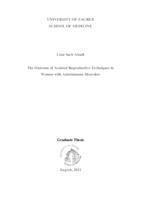 The outcome of assisted reproductive techniques in women with autoimmune disorders