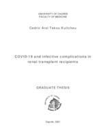 COVID-19 and infective complications in renal transplant recipients