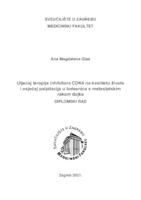 Utjecaj terapije inhibitora CDK4 na kvalitetu života i osjećaj palpitacija u bolesnica s metastatskim rakom dojke