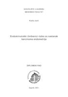 Endokrinološki čimbenici rizika za nastanak karcinoma endometrija