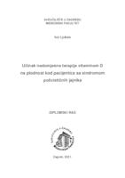 Učinak nadomjesne terapije vitaminom D na plodnost kod pacijentica sa sindromom policističnih jajnika