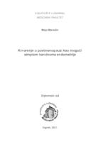 Krvarenje u postmenopauzi kao mogući simptom karcinoma endometrija