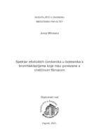 Spektar etioloških čimbenika u bolesnika s bronhiektazijama koje nisu povezane s cističnom fibrozom