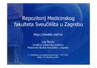 Repozitorij Medicinskog fakulteta Sveučilišta u Zagrebu
