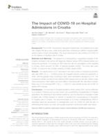 The Impact of COVID-19 on Hospital Admissions in Croatia