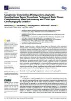 Ganglioside Composition Distinguishes Anaplastic Ganglioglioma Tumor Tissue from Peritumoral Brain Tissue: Complementary Mass Spectrometry and Thin-Layer Chromatography Evidence