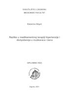 Razlike u medikamentnoj terapiji hipertenzije i dislipidemije u muškaraca i žena