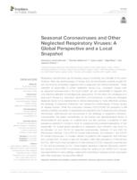 Seasonal Coronaviruses and Other Neglected Respiratory Viruses: A Global Perspective and a Local Snapshot