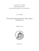 Prevencija kardiovaskularnih rizika u djece školske dobi