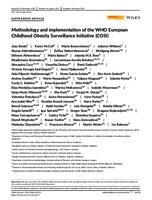 Methodology and implementation of the WHO European Childhood Obesity Surveillance Initiative (COSI)