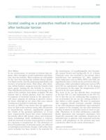 Scrotal cooling as a protective method in tissue preservation after testicular torsion