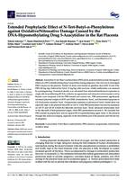 Extended Prophylactic Effect of N-tert-Butyl-α-phenylnitron against Oxidative/Nitrosative Damage Caused by the DNA-Hypomethylating Drug 5-Azacytidine in the Rat Placenta