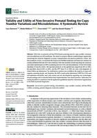 Validity and Utility of Non-Invasive Prenatal Testing for Copy Number Variations and Microdeletions: A Systematic Review